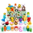 thumbnail image 1 of Joyfy 36 Pcs 3D Erasers Back to School Supplies for Kids, Food & Animals Erasers Bulk,Mini Erasers for Pencil, Teacher Supplies,Classroom Prize,Desk Pets, Treasure Box Toys for classroom, 1 of 7