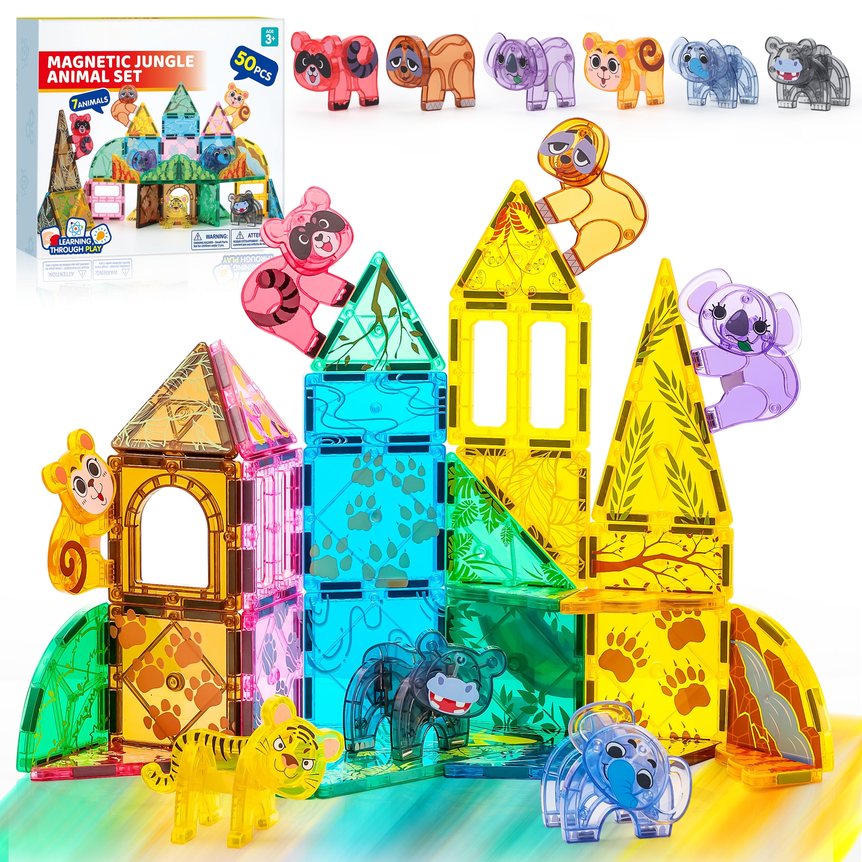 JOYFY-50PCS-Jungle-Animal-