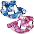 thumbnail image 1 of Joyfy Pool Floats Chairs Adults,2Packs Inflatable Pool Lounge Chairs,Plant Pattern Floating Pool Hammock Chair for Adults, 1 of 7