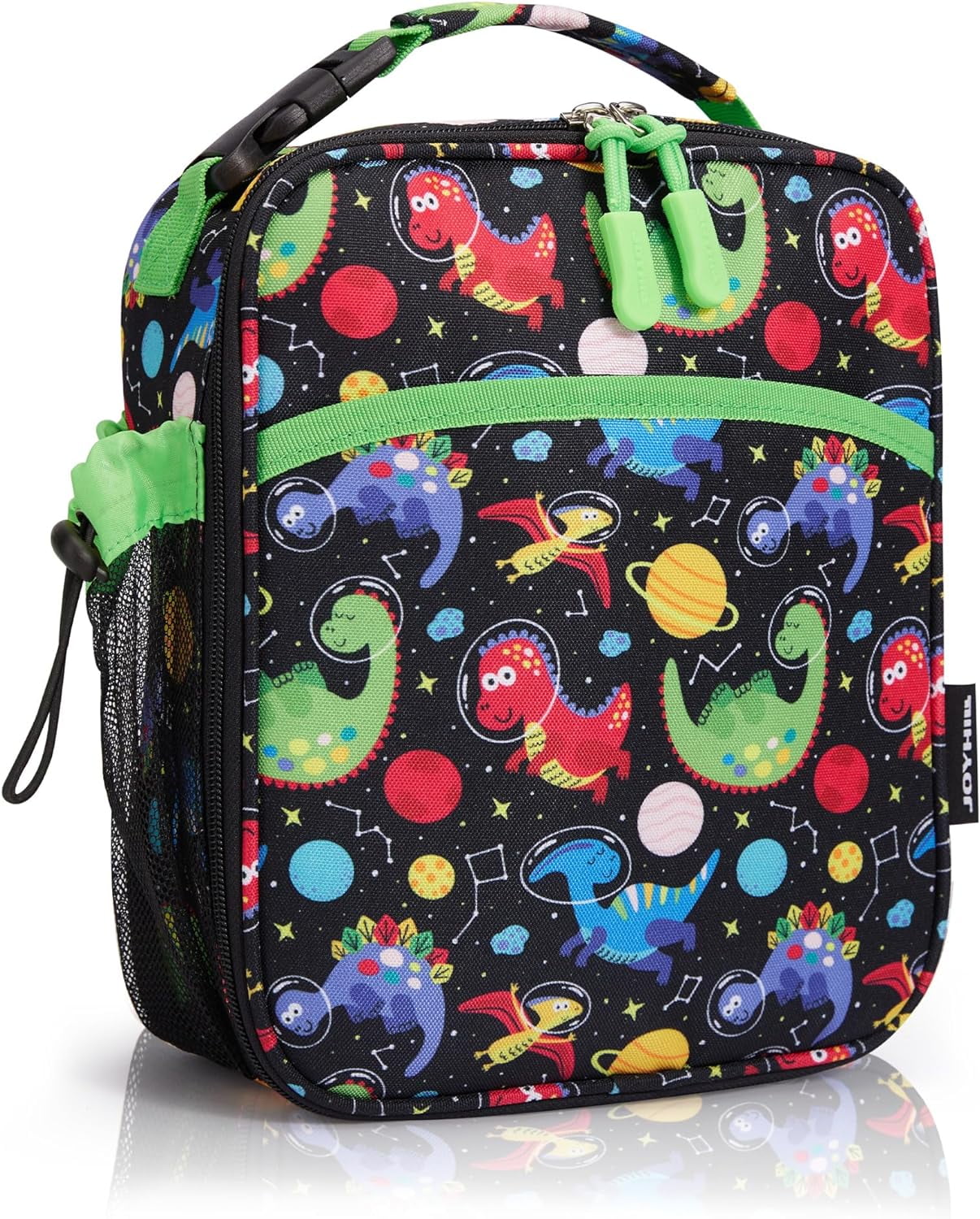 LUREMADE Kids Insulated Lunch Box for Boys Lunch Bag Kids Toddler Teen  School Daycare Kawaii Cute Travel bags (Dinosaur Skater)