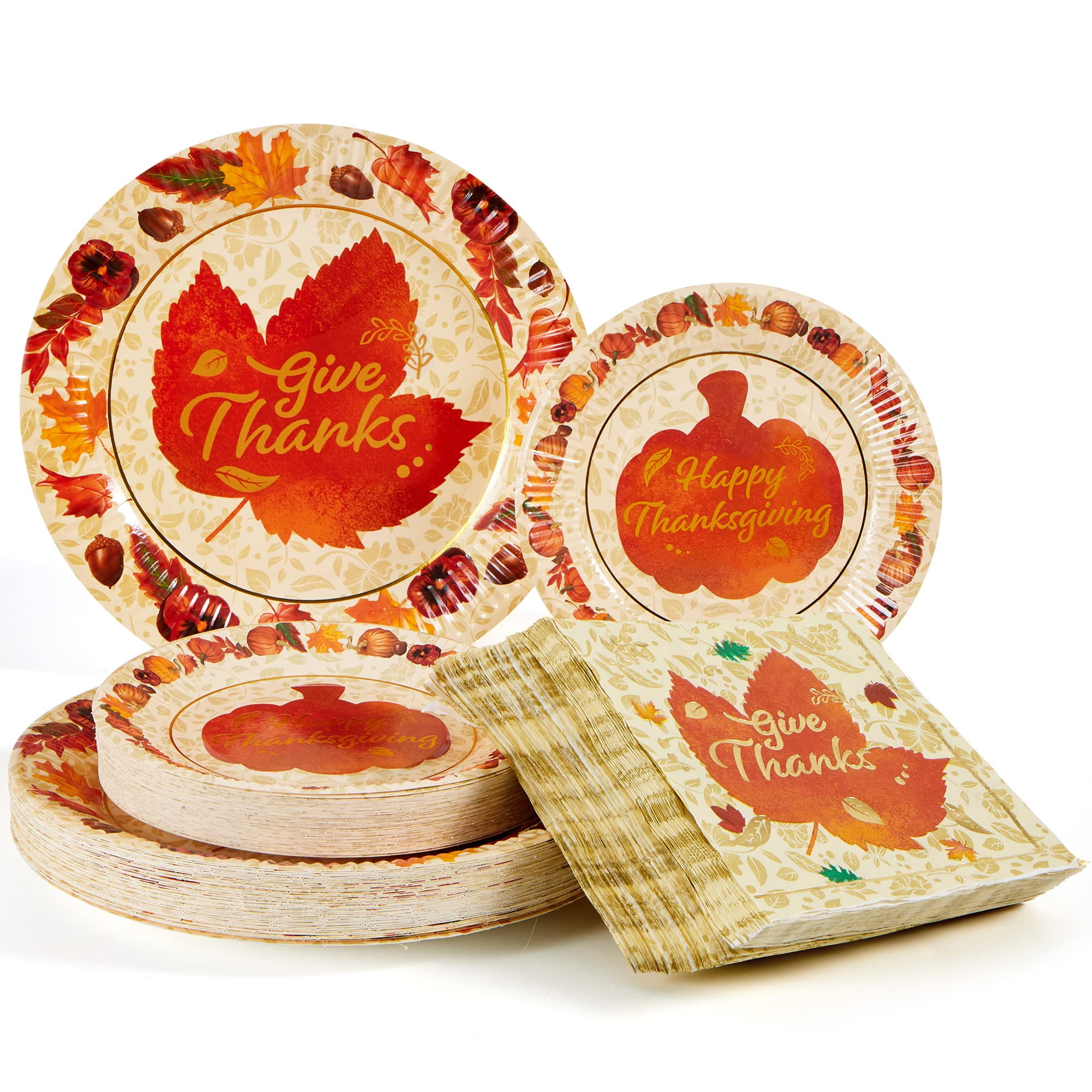 Christian thanksgiving paper plates