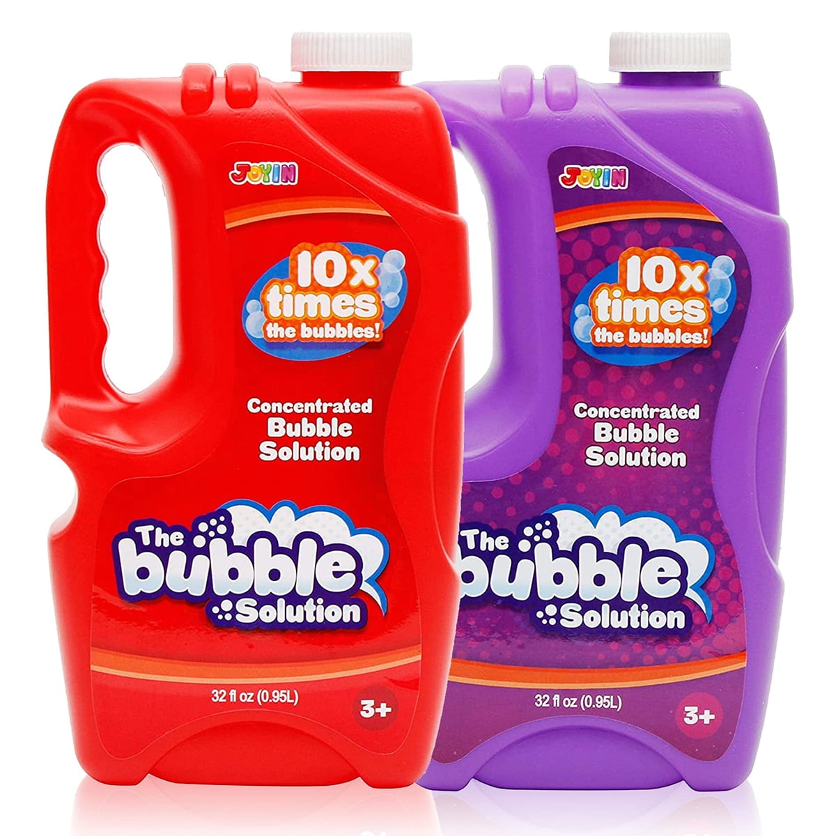 JOYIN 2 Bubble Guns with 2 Bubble Refill Solution (10 oz Total), Bubbl – US  Garden Center