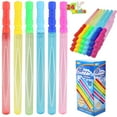 thumbnail image 1 of JOYIN 24 Pack 14" Big Bubble Wands Bulk for Summer Toy, Outdoor/Indoor Activity Use, Easter, Bubbles Party Favors Supplies for Kids, 1 of 7
