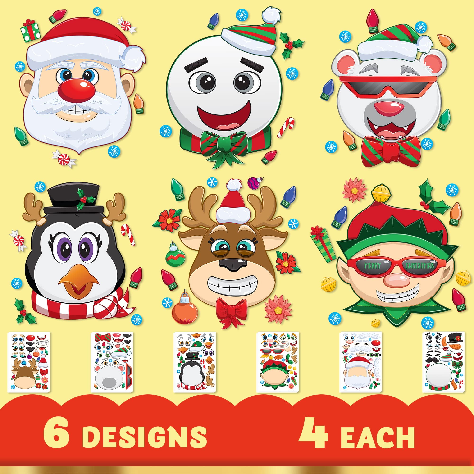 Vector Set Of Funny Christmas Gift Tags For Presents With Children's  Smiling Faces. Boys And Girls With Different Color Skin, Hairstyles, Braces  And Glasses. Royalty Free SVG, Cliparts, Vectors, and Stock Illustration.