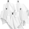 thumbnail image 1 of JOYIN 27.5" 5 Pack Halloween Hanging Ghosts for Halloween Party Decoration, Cute Flying Ghost for Front Yard Patio Lawn Garden Party Décor and Holiday Halloween Hanging Decorations, 1 of 8