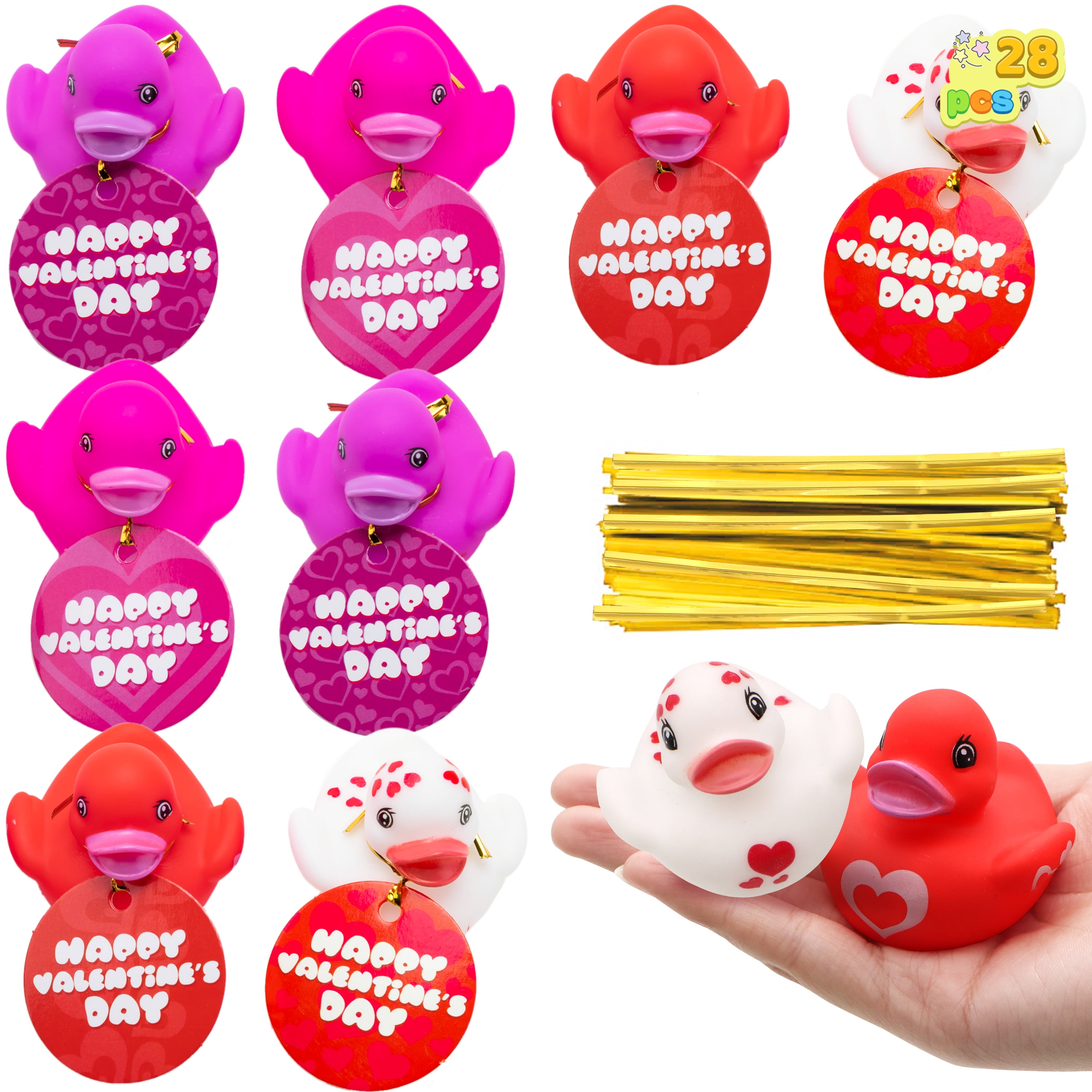 Sycfun 28 PCS Valentines Exchange Cards for Kids Boys Sticky Hands