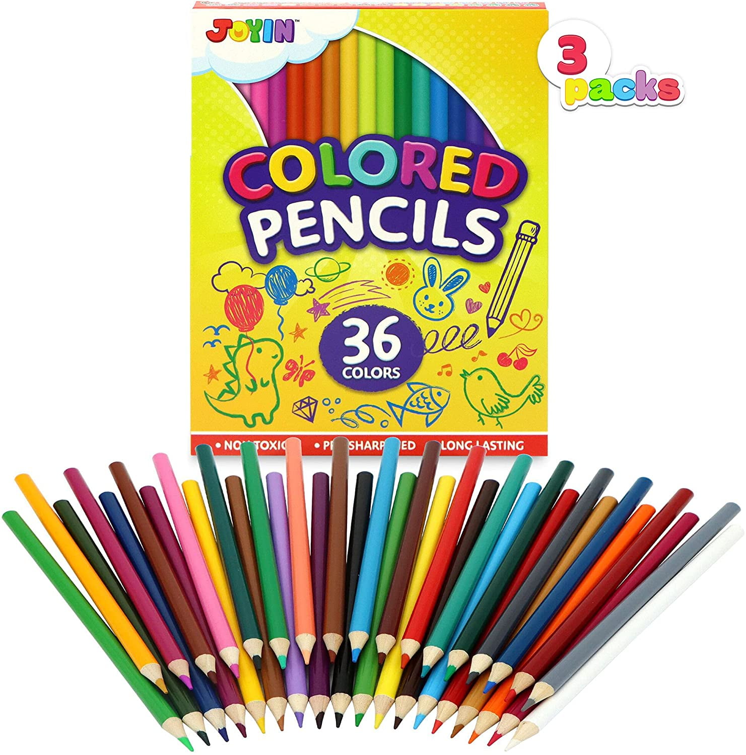 Qilery 720 Count Colored Pencils Bulk, 12 Assorted Colors Pre Sharpened  Coloring Pencils for Kids Drawing Pencil for Students Teachers Classroom  Kids School Supplies Gift : : Toys & Games