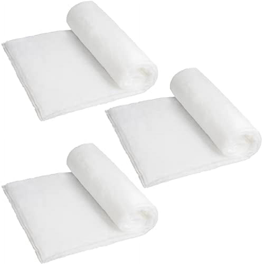 JOYIN Christmas Snow Blankets Roll (3 Pack), 15 in x 10Ft Soft Thick