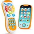JOYIN Kids Cell Phone, Baby Toy Phone with Music & Remote, Fun Learning Toys for Boys Girls 1 2