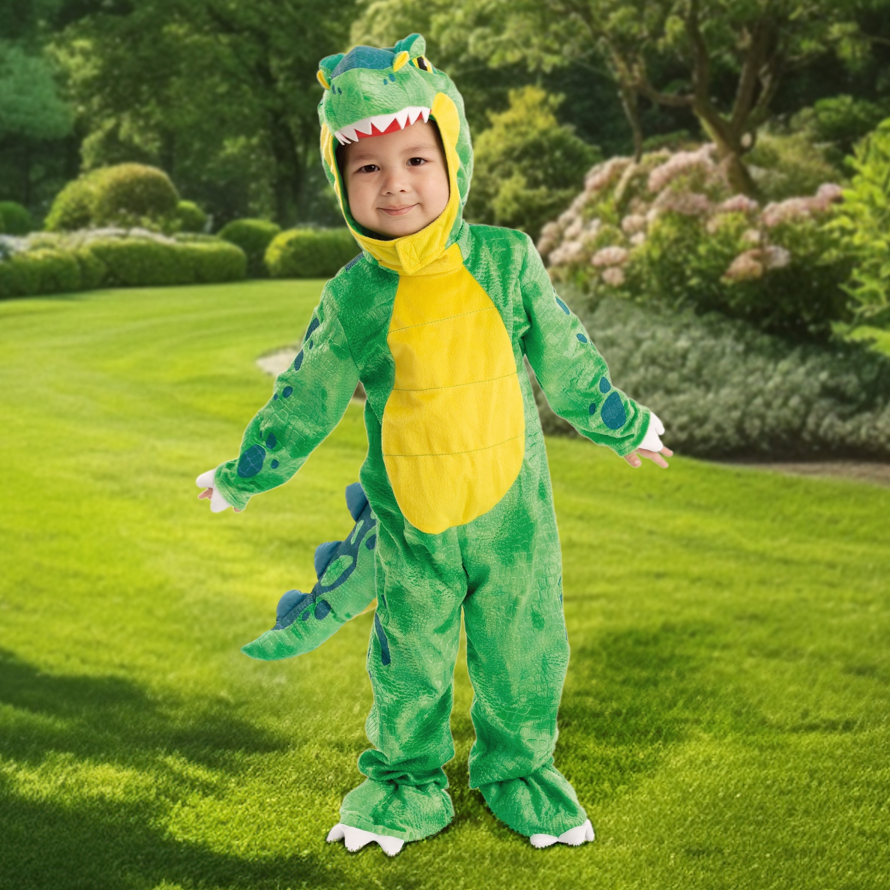SYNCFUN TRex Costume for Baby, Dinosaur Costumes Jumpsuit w/Egg Toys — free download