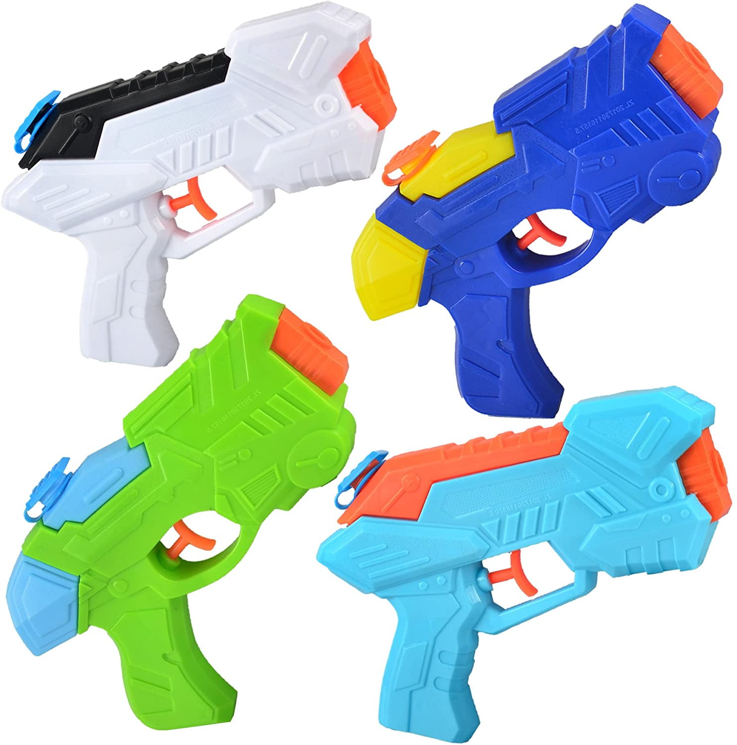 JOYIN Water Pistols, 4-Pack - Walmart.com