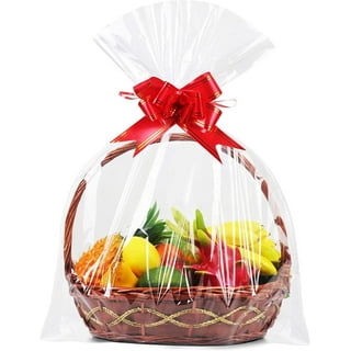 Clear Plastic Gift Baskets