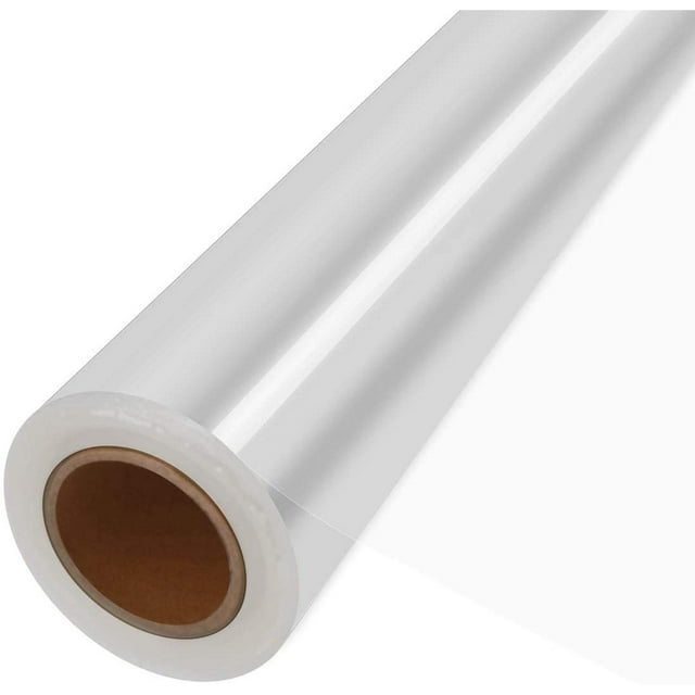 JOYIT 220 ft Clear Cellophane Wrap Roll (35 in * 220 ft), 3 Mil Thicken