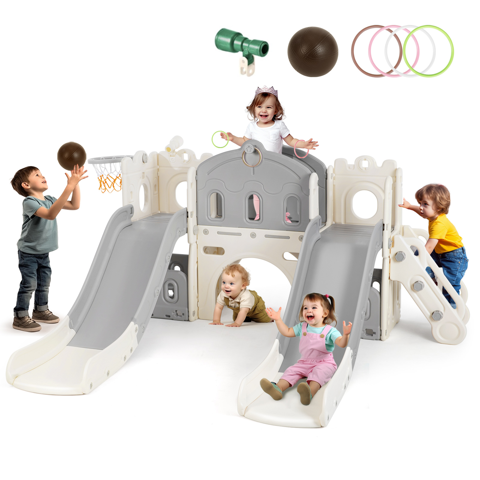 Step2 Woodland Adventure Playhouse & Slide