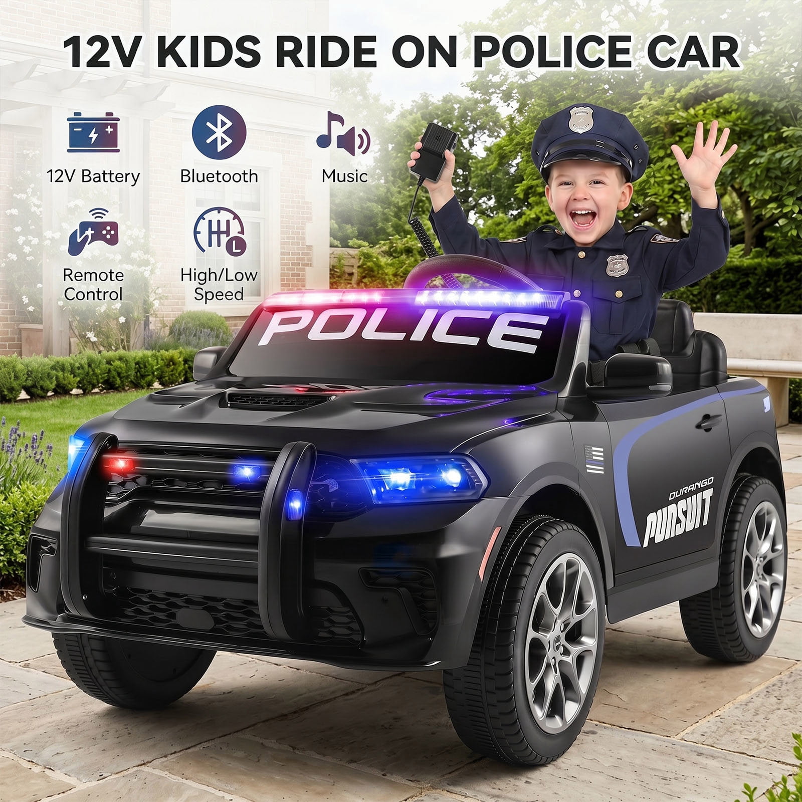 ミニカー Dodge Police Car Ride-On Toy ミニカー Dodge Police Car Ride-On Toy Ride On Police Car for Kids