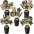 thumbnail interactive-video image 1 of Buy 8pcs Happy Birthday Honeycob Centerpieces Table Toppers, Birthday... 1 of 12