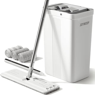 Swiffer Sweep & Mop Dry + Wet Floor Mopping and Sweeping Kit, 1 Device, 5 Dry Cloths, 3 Wet Cloths