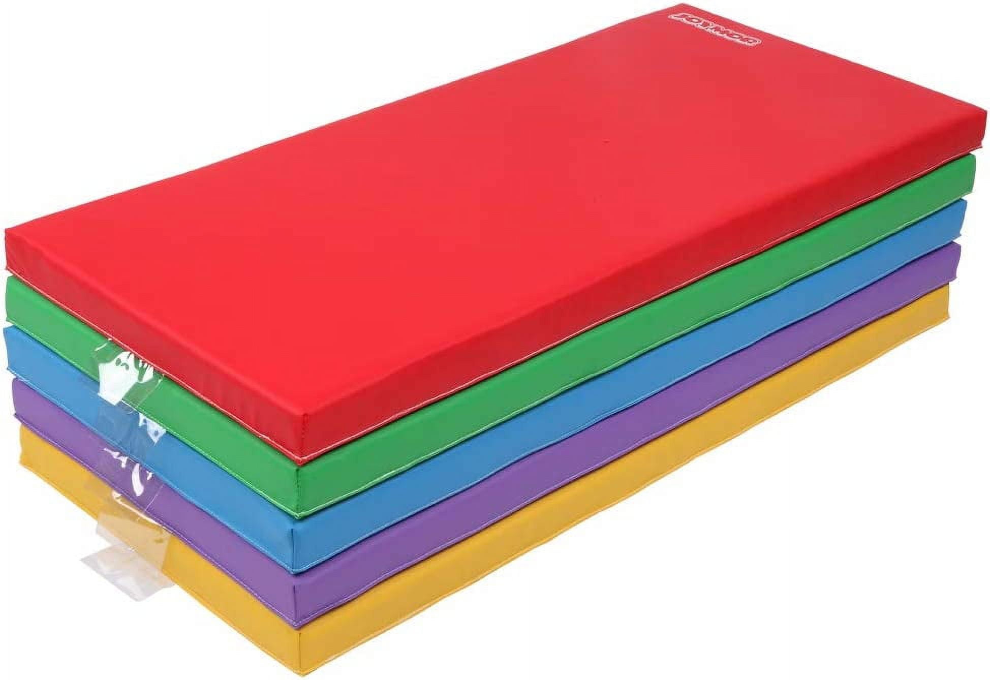  Wesiti 5 Pcs 3 Fold Daycare Nap Mats Preschool Sleeping Mats  Portable Toddler Rest Mat with 5 Pcs Mat Cover for Kids Classroom  Kindergarten Daycare Supplies, 5 Color(Mixed Colors) : Baby