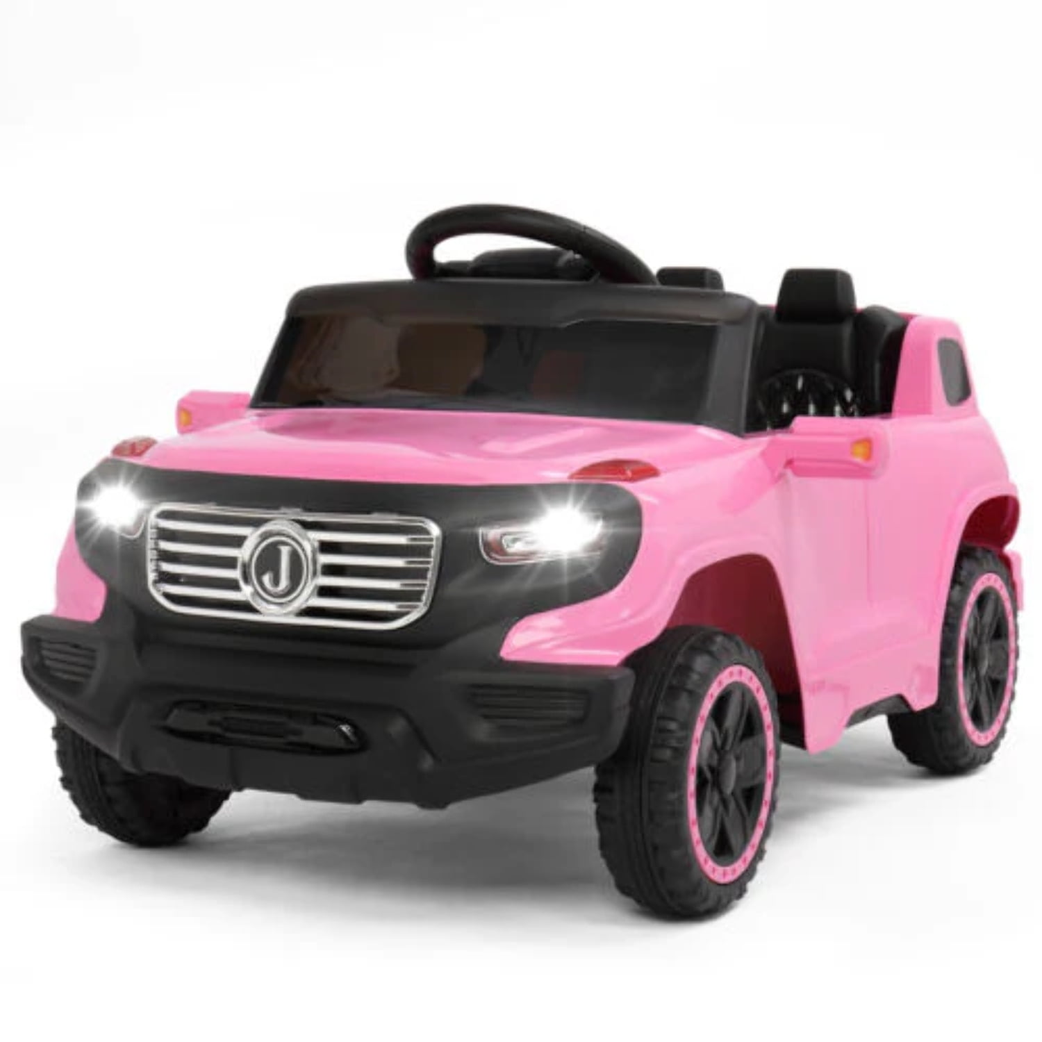 JOYMOR 6V Electric RideOn Truck for Kids with Remote Control, Music