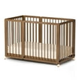 JOYMOR 8in1 Convertible Crib with 2" Mattress, AllStages
