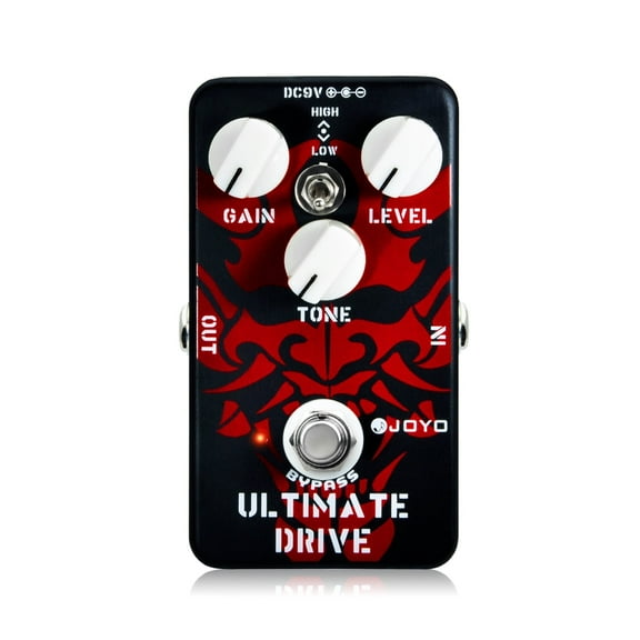 JOYO JF-02 Ultimate Drive Overdrive Distortion Effect Pedal TrueBypass for Electric Guitar