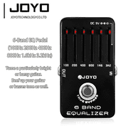 JOYO JF-11 6 Band EQ Pedal Equalizer  18dB Guitar Effect Pedal