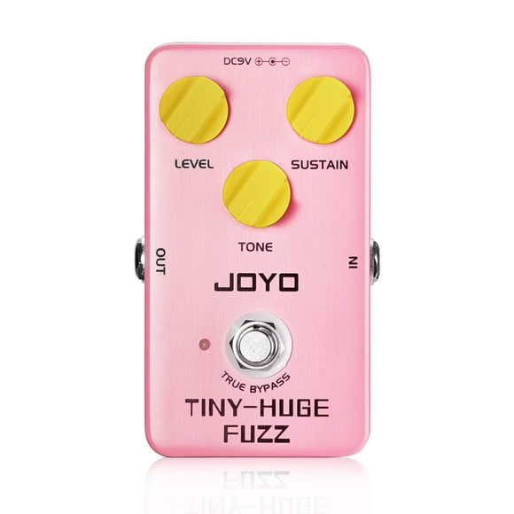JOYO JF-26 Fuzz Pedal Classic Fuzz Tone of '90 Rich Sustain for Electric Guitar Bass