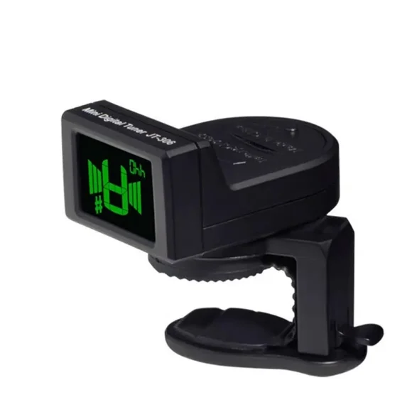 JOYO JT-306 Acoustic Guitar Tuner Digital LCD Clip-on Tuner for Electric Guitar Bass Violin Ukulele Guitar Parts & Accessories JT-306
