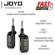 JOYO 5.8GHz Wireless Guitar Transmitter Receiver, Rechargeable Audio System for Guitar Bass