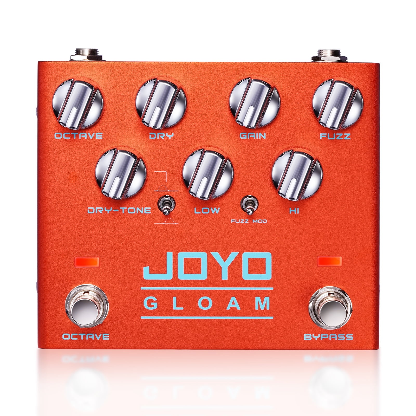 JOYO R-29 Bass Tone Octave FUZZ Effects Pedal with Dry Wet Mixer Control Sync Mode