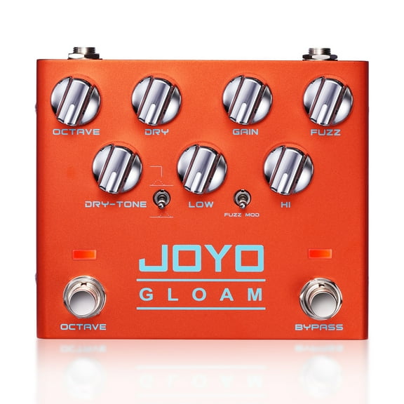 JOYO R-29 Bass Tone Octave FUZZ Effects Pedal with Dry Wet Mixer Control Sync Mode