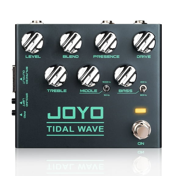 JOYO R-30 Classic Bass Tone of "90s Bass Guitar Preamp Pedal 3 Band EQ DI Function