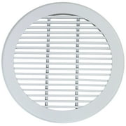 JOYOAIRE 18-inch Round Aluminum Air Vent, White, 0-Degree, Heating and Cooling Register Grille One pack Round Ceiling Diffuser