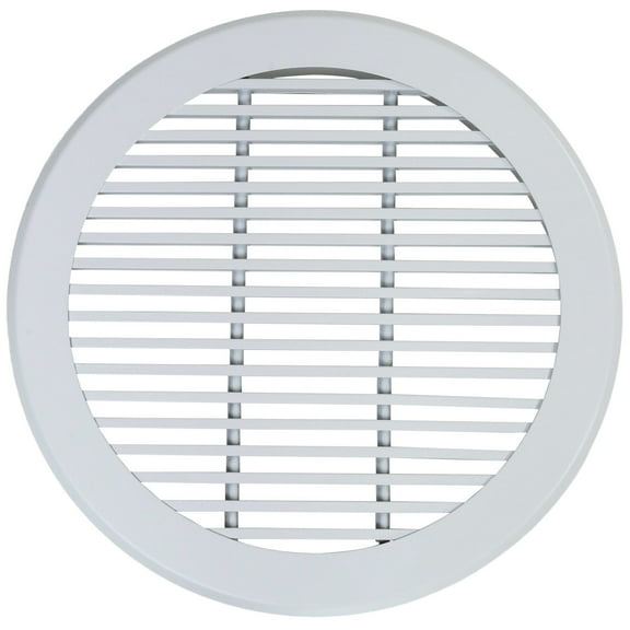 JOYOAIRE 18-inch Round Aluminum Air Vent, White, 0-Degree, Heating and Cooling Register Grille One pack Round Ceiling Diffuser
