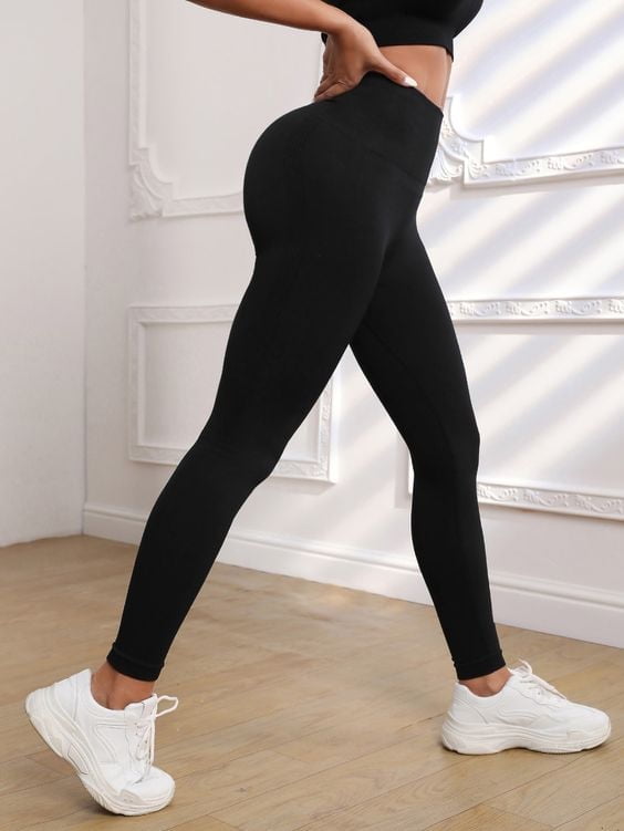 Jaysilvia High Waisted Tummy Control Yoga Pants With Pockets - 4-Way Stretch, Moisture Wicking, Opaque Fabric For Women - View #3