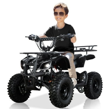 JOYRACER Dirt Quad 500W Electric Powered 4-Wheeler 36V ATV with LED Lights and 13" EVA Tires