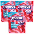 JOYRIDE Red Licorice Twists Sugar Free Candy with 7g Net Carbs Low
