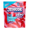 JOYRIDE Red Licorice Twists Sugar Free Candy with 7g Net Carbs Low
