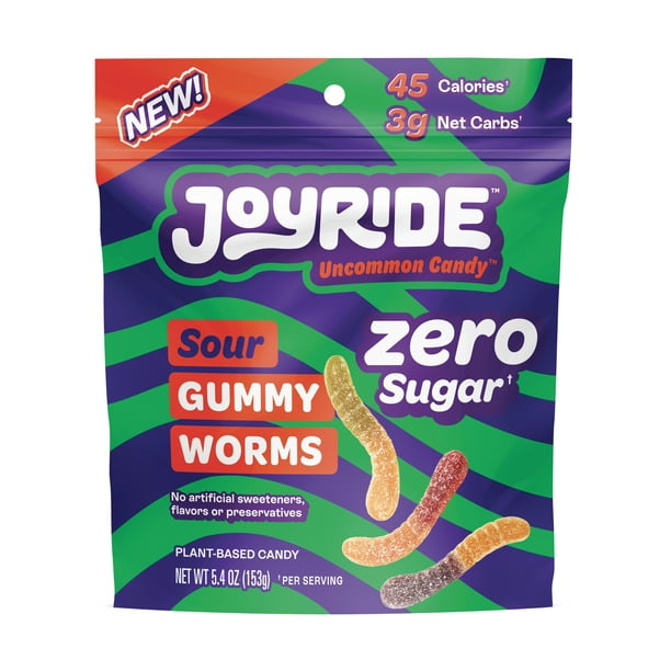 Zero Sugar Gummy Worms - Snack gummy options - Walmart Business