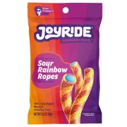 JOYRIDES Sour Rainbow Ropes Chewy Candy