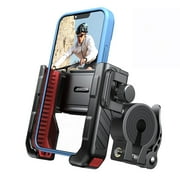 JOYROOM Bike Phone Holder, Motorcycle Phone Mount, 360° Rotatable Scooter Bicycle Handlebar Phone Mount for 4.7"-7" Smartphones
