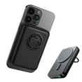 thumbnail image 1 of JOYROOM Magnetic Power Bank, 20W 10000mAh Wireless Portable Charger Battery Pack with Phone Ring Holder Stand, Compatible with Magsafe, for iPhone 14/Pro Max/13/12 Series, Black, 1 of 10