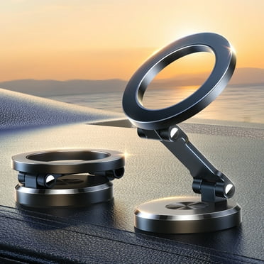 JOYROOM for MagSafe Car Mount, Folding 360° Rotation Dashboard Magnetic Phone Holder for Car, Fits for iPhone 15 14 13 Pro Max, Black