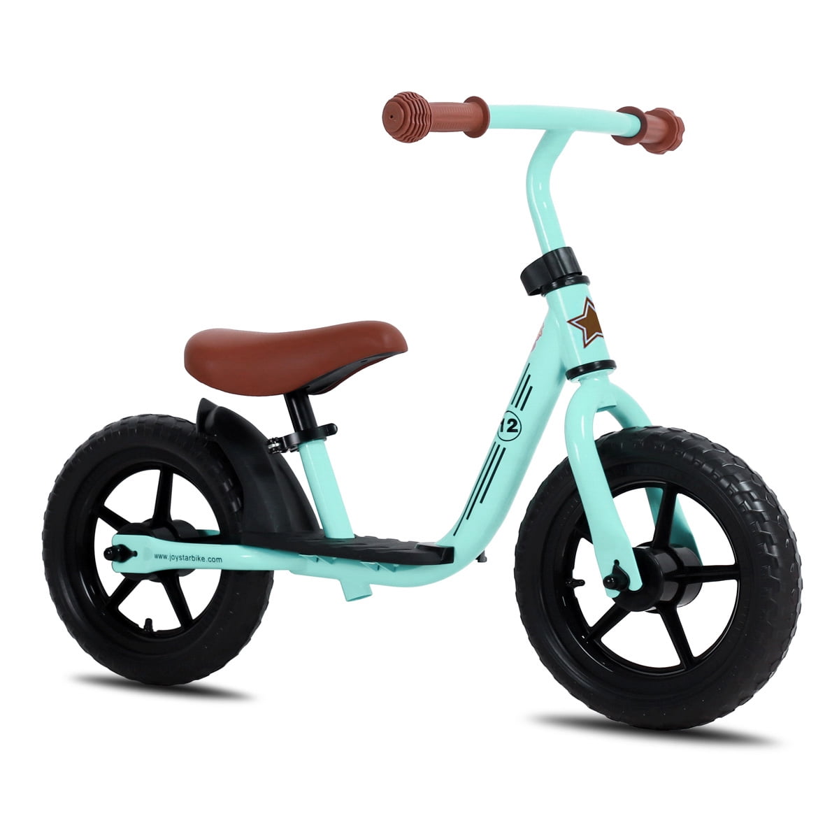 JOYSTAR 10 12 Kids Balance Bike for Girls Boys Ages 18 Months to 5 Years Toddler Balance Bike with Footrest Adjustable Seat Height First Birthday for Child Black Blue Green Pink Walmart