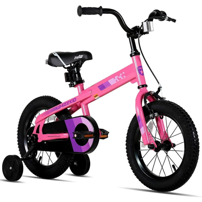 JOYSTAR 16 Inch Kids Bike with Training Wheels & Handbrake