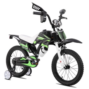 JOYSTAR Motocross Style Kids Bike for Boys Girls Ages 4-7 Years, 16 Inch Children Bicycles Green