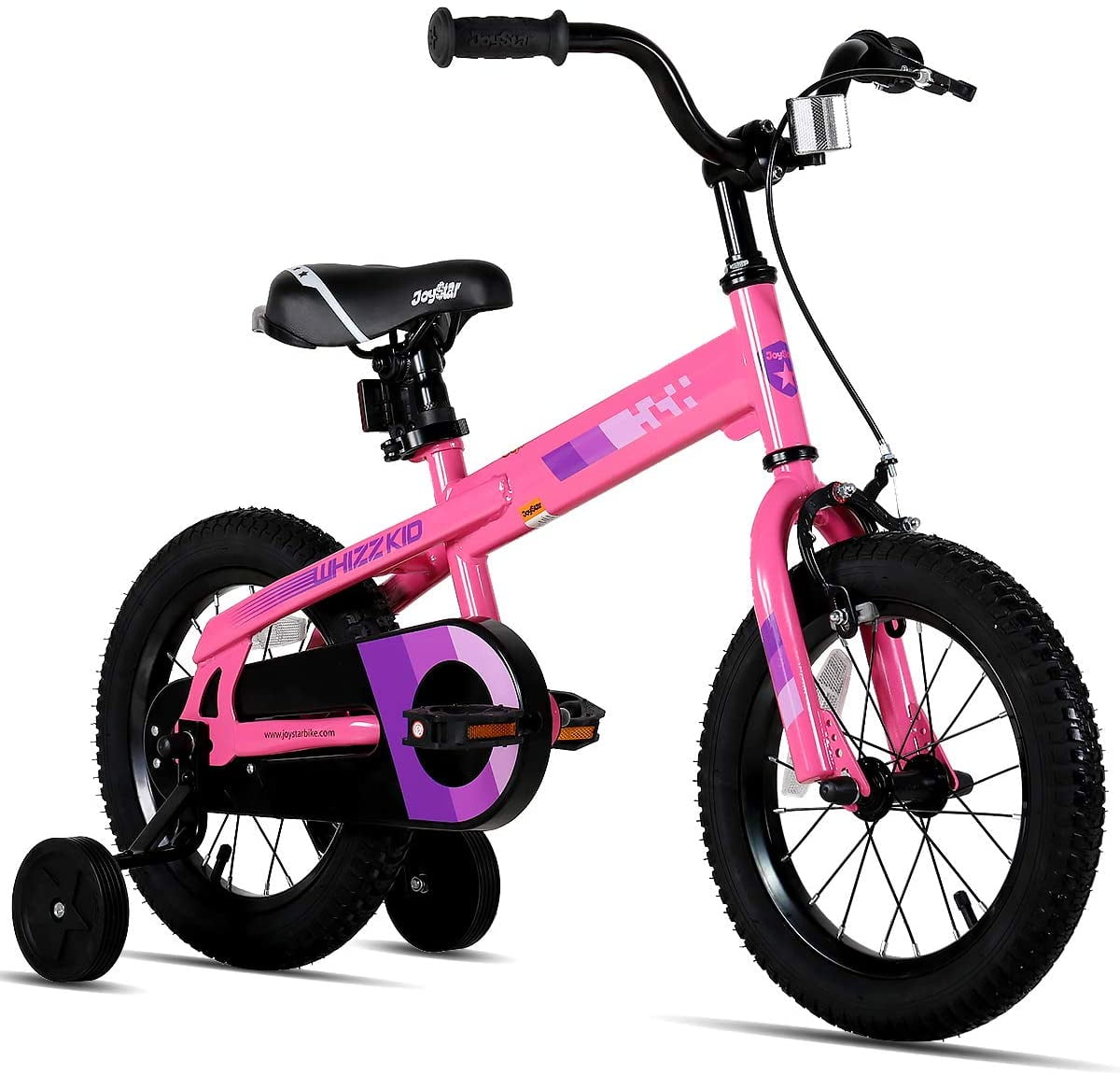 JOYSTAR 18 Inch Kids Bike with Training Wheels & Handbrake