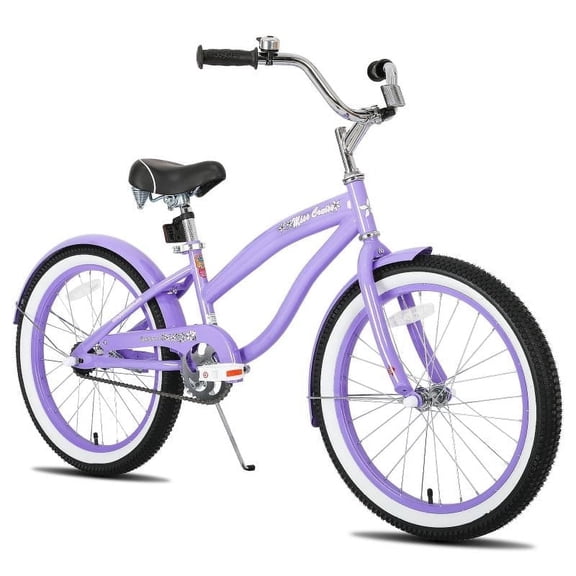 JOYSTAR 20 24 26 Inch Beach Cruiser Bike for Kids, Youth, Men and Women