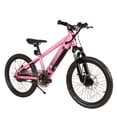 thumbnail image 1 of JOYSTAR Electric Bike for Teenagers, Ages 7+ with 250W Brushless Motor, 15 Miles 15MPH Electric Mountain Bicycle with Removable Battery, Multiple Colors, 1 of 9