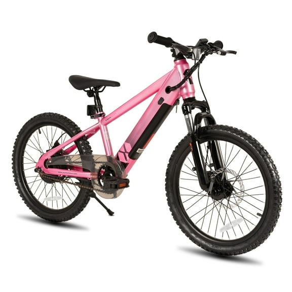 JOYSTAR Electric Bike for Teenagers, Ages 7+ with 250W Brushless Motor, 15 Miles 15MPH Electric Mountain Bicycle with Removable Battery, Multiple Colors